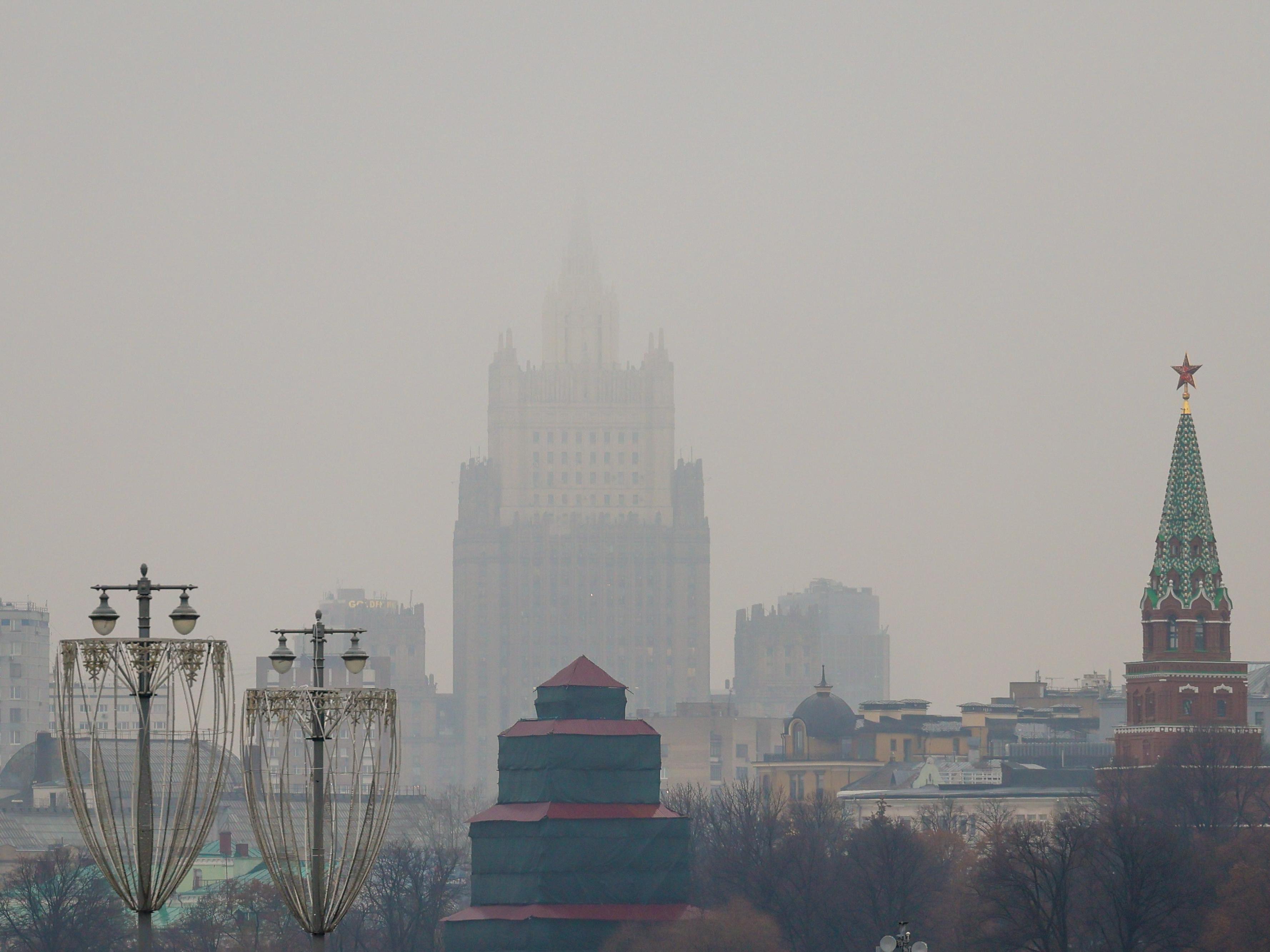 Москву накрыл радиационный туман: объяснения синоптиков
