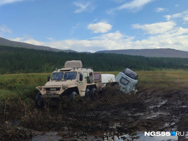 Грязевые ванные заказывали? | Источник: Александр Зубов / NGS55.RU