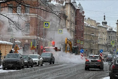 В центре Петербурга около 70 домов остались без тепла и ГВС