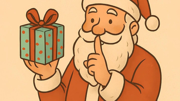 Как играть в «Тайного Санту», чтобы потом не расстроиться из-за плохого подарка | Источник: AI