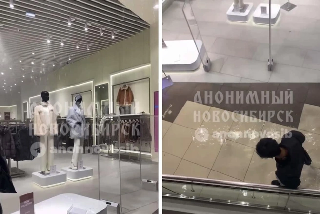 Вода льется с потолка | Источник: «Анонимный Новосибирск» / Telegram