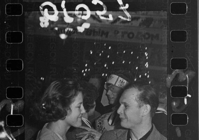 Новогодний бал во дворце культуры «Серп и молот». 3 января 1963 года | Источник: Чебышева / Государственный архив Тульской области