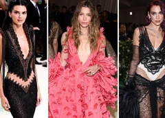 Показали лишнее: 15 платьев звезд на Met Gala-2024 с неприлично глубокими декольте
