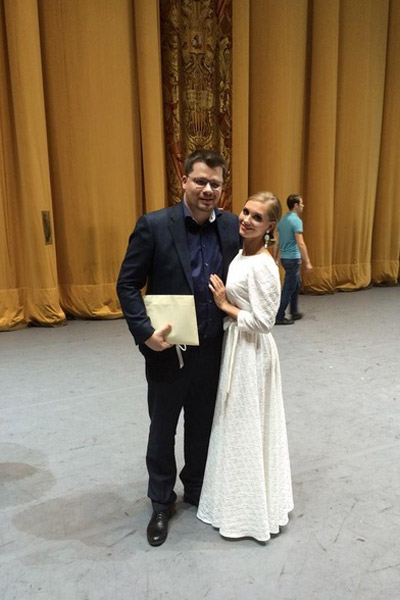 Гарик и Кристина на сцене Большого театра