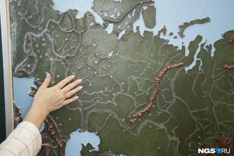 Специальная карта для слабовидящих и незрячих детей  | Источник: Андрей Бортко / NGS.RU