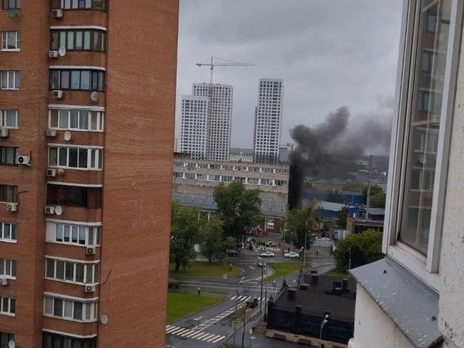 Взрыв произошел на улице Плеханова в Москве | Источник: Перово Новогиреево Вешняки / T.me