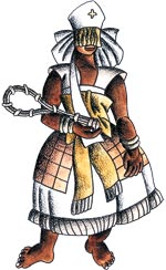 Ойя — единственная ориша, которая имеет власть над мертвыми | Источник: архив журнала «Вокруг света»