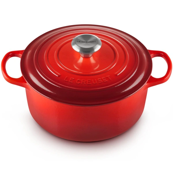 Чугунная эмалированная кастрюля с крышкой, Le Creuset, 3,3 л