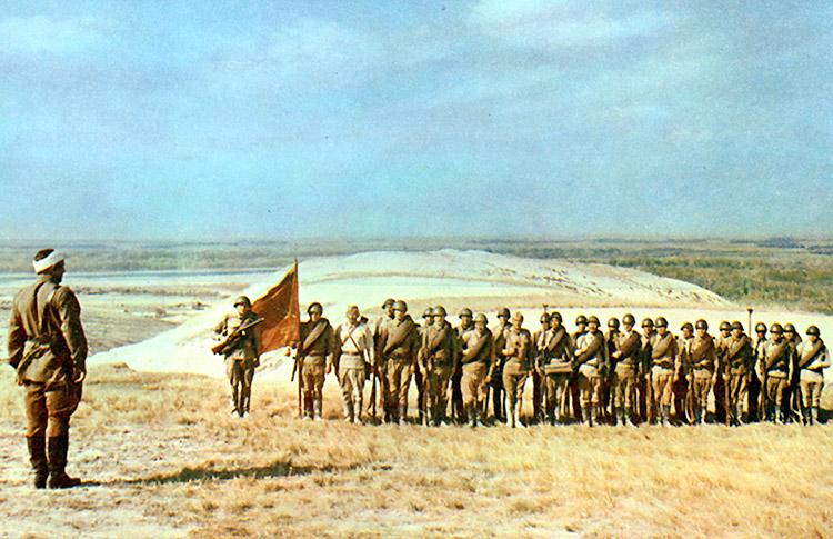 Фотограф показала уникальные кадры со съемок фильма «Они сражались за Родину»