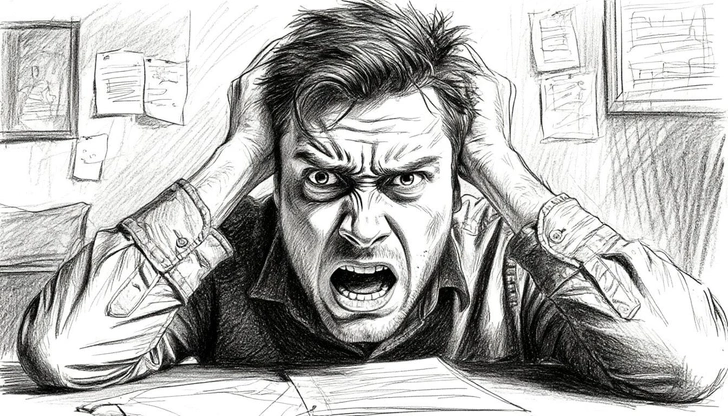 Неврастения | Источник: Шедеврум