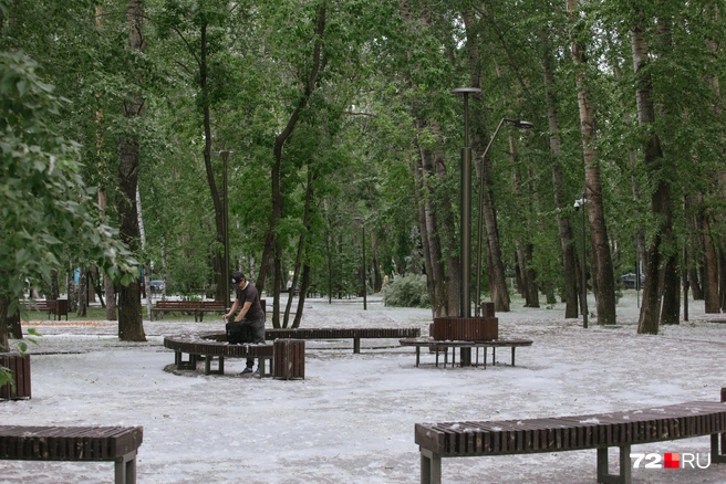 Некоторые районы сейчас напоминают декорации к зимней сказке | Источник: Ирина Шарова / 72.RU