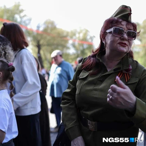 Многие пришли в военной форме | Источник: Евгений Софийчук / NGS55.RU