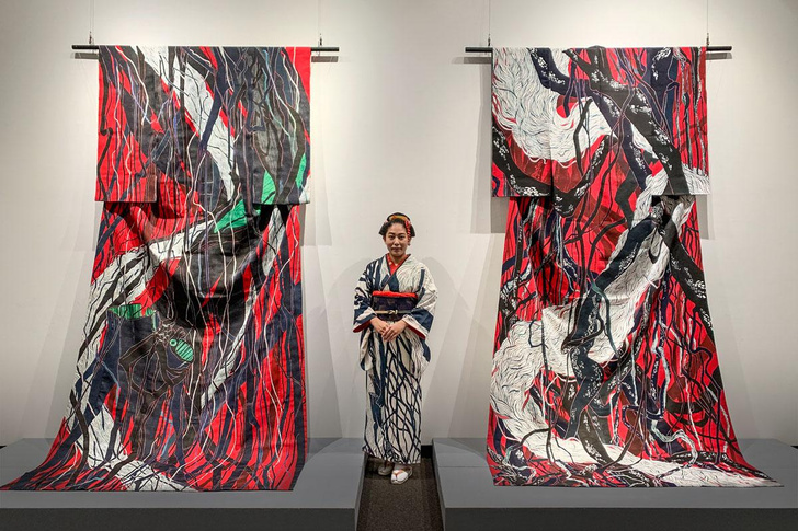 Японское кимоно своими руками: пошив, поэтапный раскрой