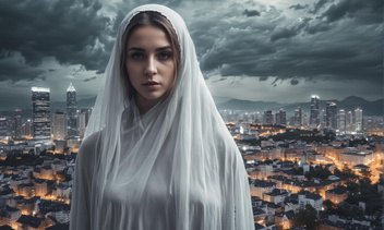 Как выглядит девочка-призрак из Красноярска — 10 фото, которые наводят ужас