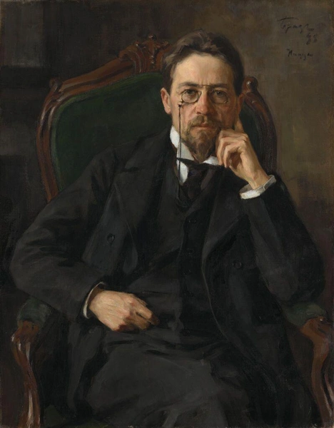 Портрет писателя Антона Павловича Чехова(1898). Худ. Осип Браз | Источник: сайт Государственной Третьяковской галереи