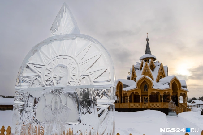 Один из главных храмов виссарионовцев | Источник: Мария Ленц / NGS24.RU