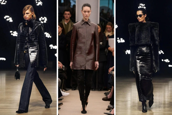 Крокодил добавит роскоши в образе | Источник: wwd.com, maison-alaia.com