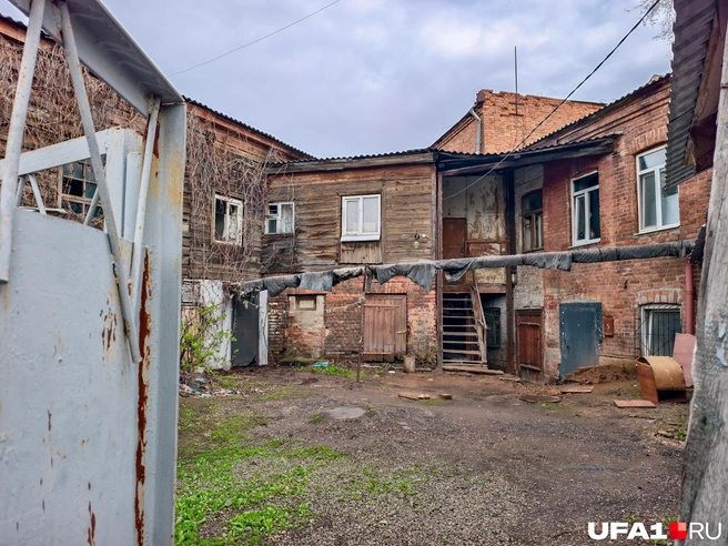А еще вот уютный дворик | Источник: Булат Салихов / UFA1.RU