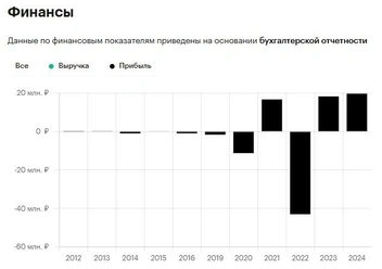 В 2022 году компания резко «ушла в минус» | Источник: Companies.rbc.ru