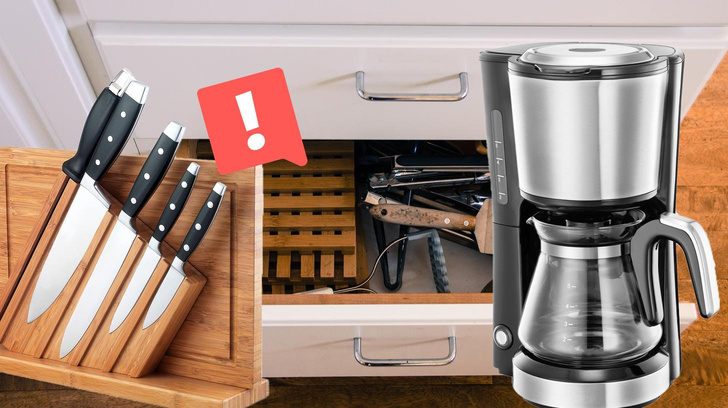А вы и не знали: что на самом деле нельзя хранить в кухонных ящиках?