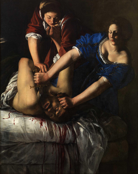 Женская сила: 6 деталей картины «Юдифь, убивающая Олоферна» Артемизии Джентилески