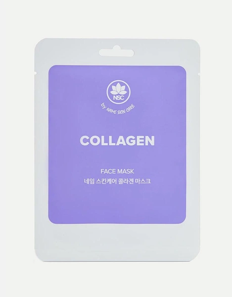 Маска для лица тканевая с эмульсией на основе Коллагена Name Skin Care Sheet Face Mask COLLAGEN