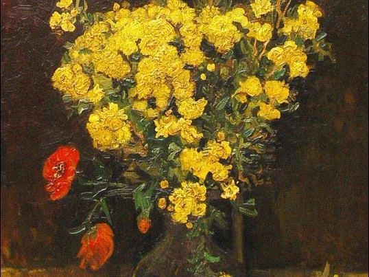 Винсент Ван Гог. «Маки» (Ваза с красными маками), около 1887 года. | Источник: Wikimedia Commons