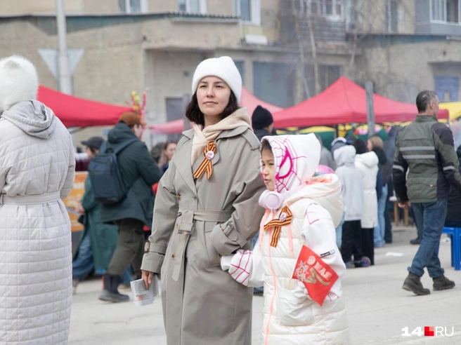 В 2024 году погода 9 мая была холодной | Источник: Надежда Ефимова / 14.RU