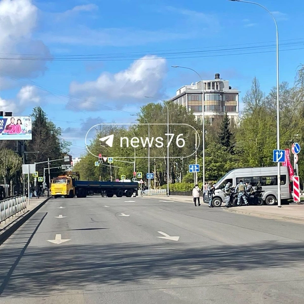 Въезд транспорта в центр Ярославля временно ограничен | Источник: Кирилл Поверинов / 76.RU