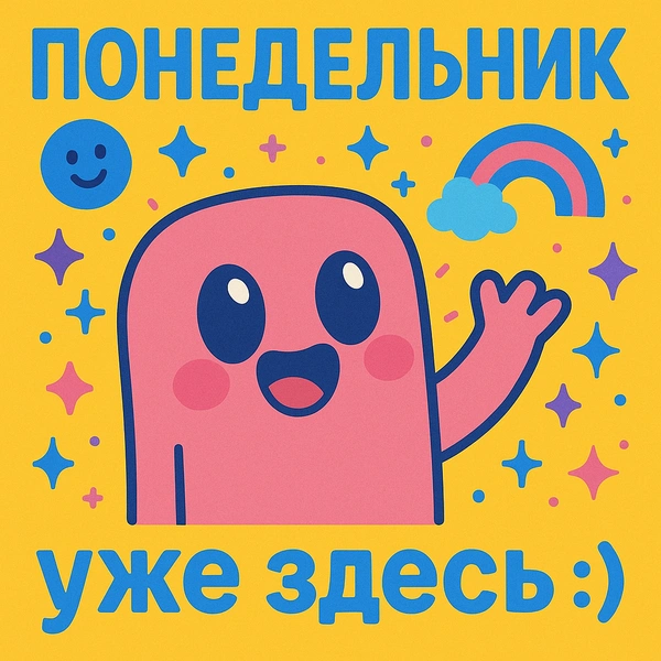 открытки с понедельником, открытка утро понедельника, открытки с добрым понедельником, открытки с понедельником прикольные, доброго понедельника открытки красивые, бесплатные открытки доброго понедельника, скачать открытку с понедельником | Источник: theDay/DALL-E