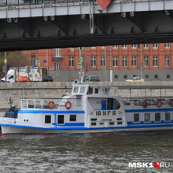 Парад кораблей на открытии сезона речной навигации в Москве | Источник: Артём Устюжанин / MSK1.RU