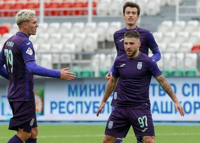 № 97 Роман Пасевич оформил дубль в матче с «Челябинском» | Источник: ФК «Уфа»