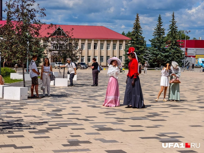 Из машины времени к нам пожаловали | Источник: Булат Салихов / UFA1.RU