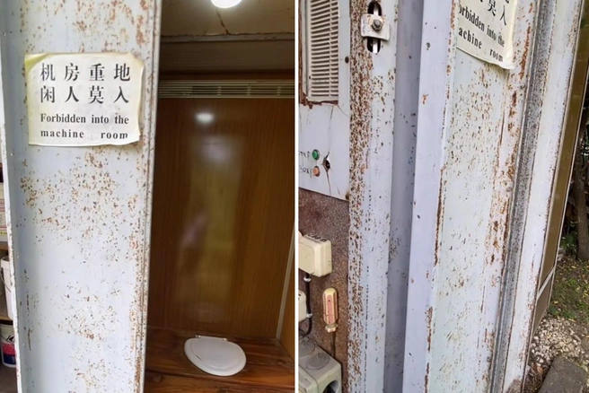 Мастер использовал списанный лифт  | Источник: dashaa_king / Instagram.com (экстремистская организация, деятельность запрещена на территории РФ)