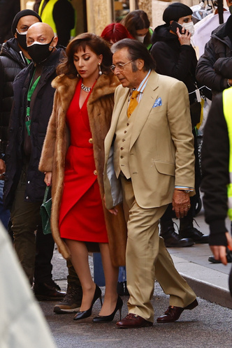 Мафия в деле: Леди Гага и Аль Пачино в Риме