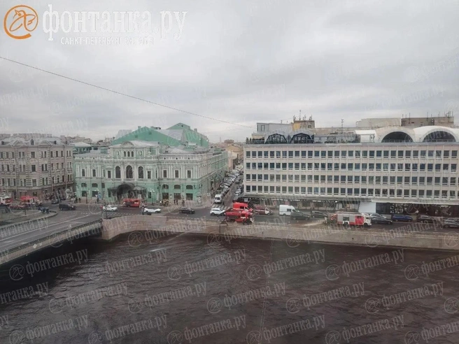 В БДТ прокомментировали инцидент с декорацией на спектакле «Утиная охота» | Источник: читатель «Фонтанки»