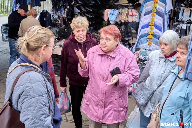 Покупатели и жители Коптево возмущены закрытием любимого рынка | Источник: Дмитрий Толстошеев / MSK1.RU
