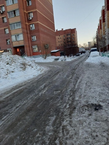 На дороге образовалась колея | Источник: читательница НГС Мария