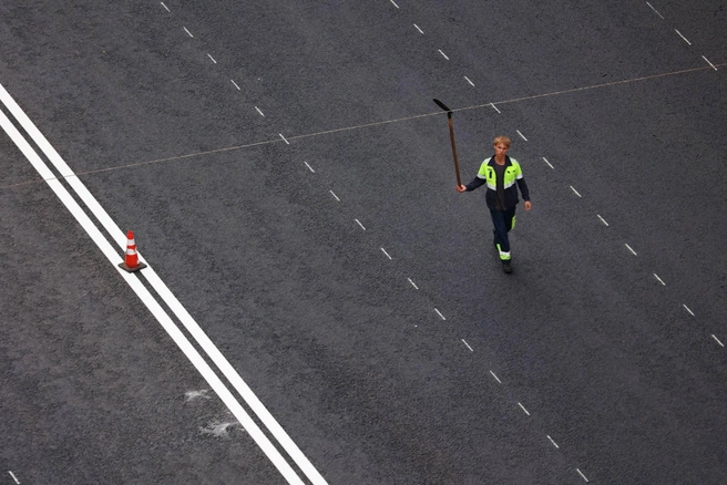 Ремонт добавит пробок на Васильевском и Обводном | Источник: Сергей Михайличенко / «Фонтанка.ру»