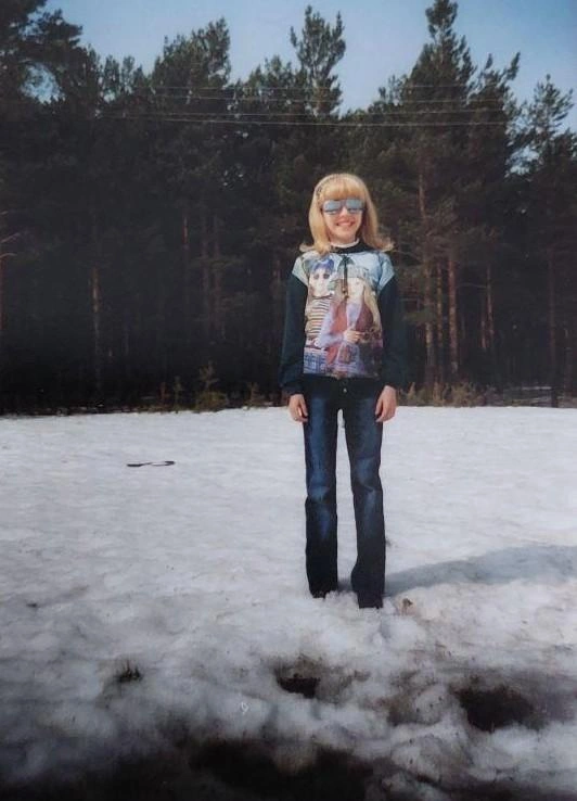 С ранних лет Кристина носила парики, качество которых оставляло желать лучшего | Источник: из личного архива Кристины Евграфовой