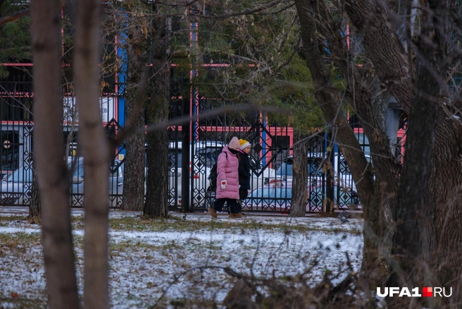 Будущие студенты идут домой из школы | Источник: Булат Салихов / UFA1.RU