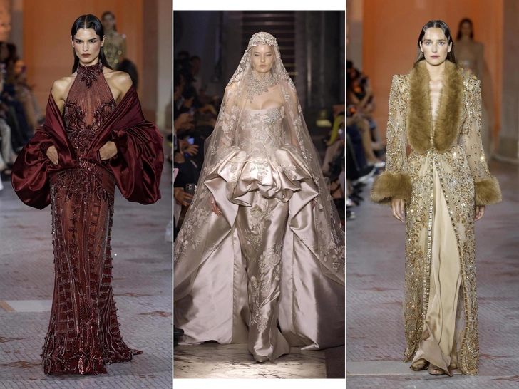 Ревущие двадцатые и невеста от Elie Saab: 20 самых красивых платьев кутюрной Недели моды осень-зима 2025/26 | marieclaire.ru