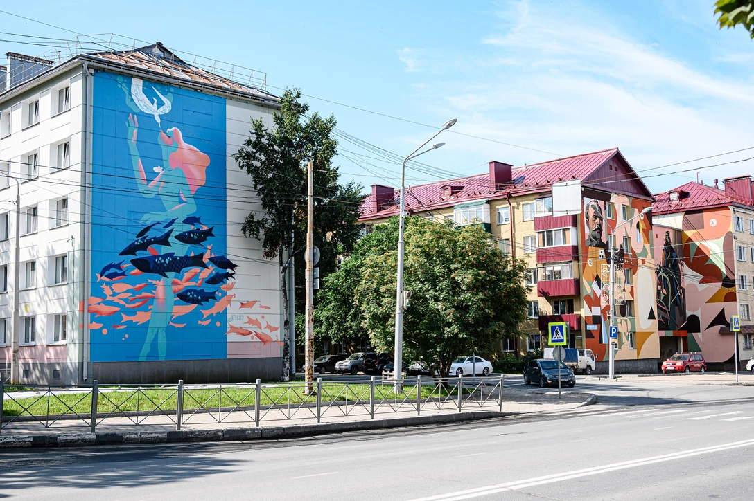 Стрит-арт по адресу улица Дзержинского, 15 (северная сторона). | Источник: архивы пресс-служб