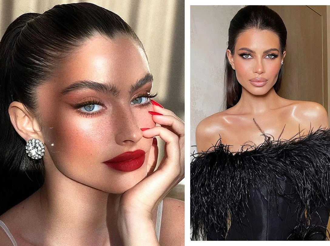 Успеть до полуночи: 6 новогодних макияжей, которые можно повторить за 15 минут | marieclaire.ru