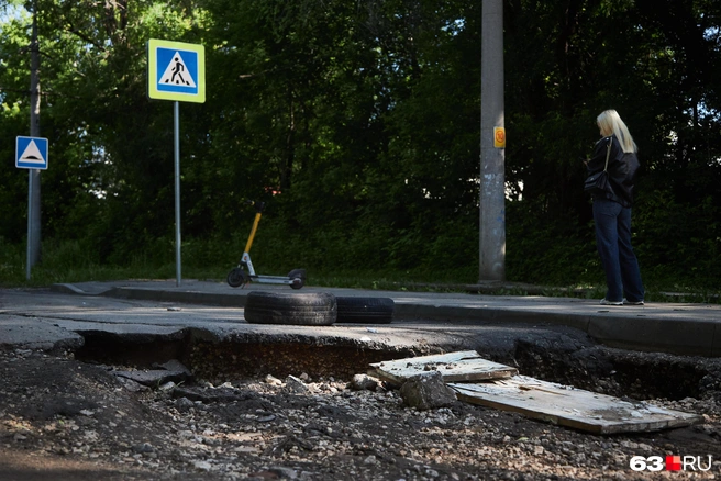 Остановка, на которой не хочется задерживаться | Источник: Роман Данилкин / 63.RU