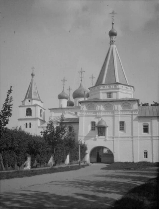 Надвратная (Евфимиевская) церковь | Источник: pastvu.com
