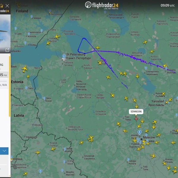 Источник: FlightRadar24