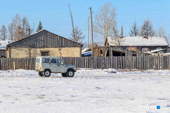 УАЗ был припаркован на закрытой территории предприятия | Источник: Олег Фёдоров / CHITA.RU