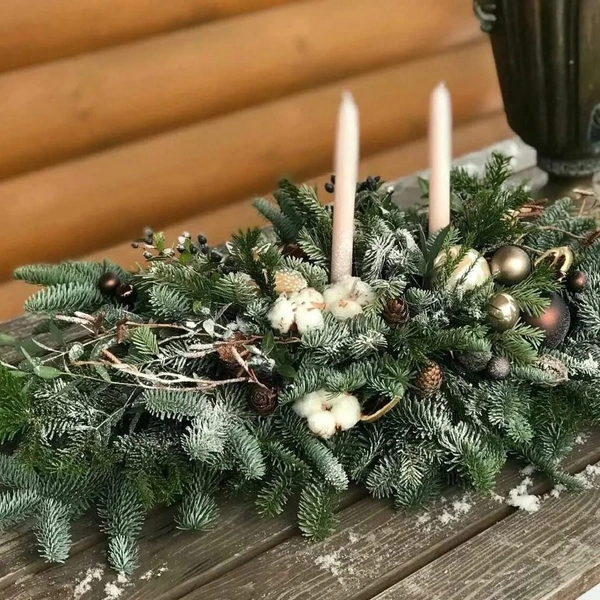 новогодний декор для дома, новогодний декор своими руками для дома, тренды новогоднего декора, новогодний декор на стол, новогодний декор фото, украшения на новый год 2026 | Источник: соцсети