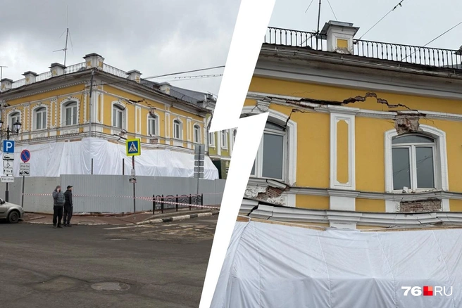 Здание несколько лет стояло за забором | Источник: Николай Серов